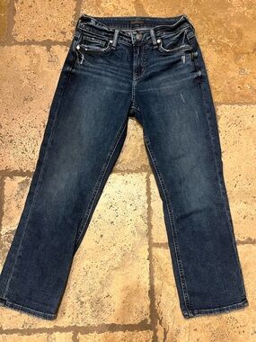 Silver Women’s Indigo Straight Leg Jeans